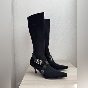 *SOLD* Donald J. Pliner Vintage Pointed Toe Kitten Heel Boots